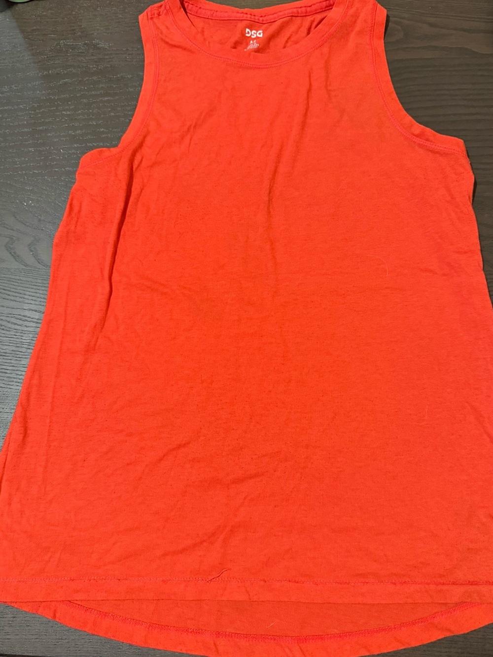 Red Orange DSG Tank Top